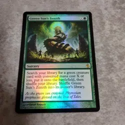 MTG The Summit of the Green Sun Foil English Card Collectible Card - Image 5