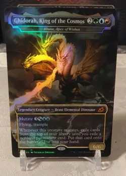 Ghidorah King of the Cosmos Foil Card Used Collectible - Image 1