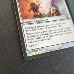 MTG Fire and Ice Sword Foil English Card Collectible Card Game - Image 4