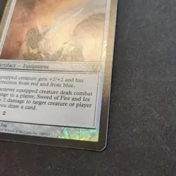 MTG Fire and Ice Sword Foil English Card Collectible Card Game - Image 5