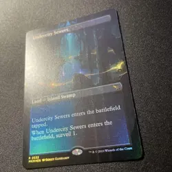 MTG Foil Underground Street Sewer Borderless English Card Magic The Gathering Us - Image 2