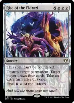 MTG English Rise of the Eldrazi NM Normal Commander Masters - Image 1