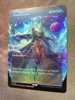 Yakotakosu Sensei Omniscience English Showcase Foil Unused MTG - Image 3
