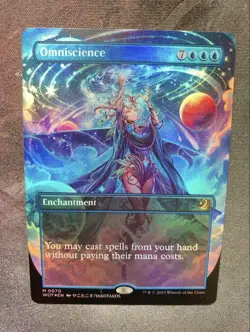 Yakotakosu Sensei Omniscience English Showcase Foil Unused MTG - Image 4