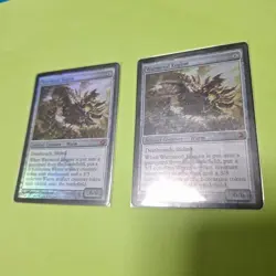 MTG Wurmcoil Eng Foil Set of 2 Magic The Gathering Cards - Image 1