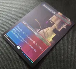 MTG Roaring Waterfall Borderless FOIL English MTG EDH Lands - Image 2