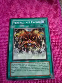 Contract with Exodia - Vertrag mit Exodia - DR1-DE193 - YuGiOh! - Image 1