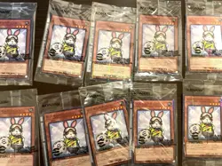 10 set Yugioh Rescue Rabbit NEYMAR JR Token 30th eFootball Promo Pack Sealed - Image 1