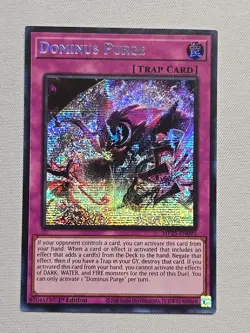 Dominus Purge - MP25-EN095 Prismatic Secret Rare - Yugioh NM - Image 1