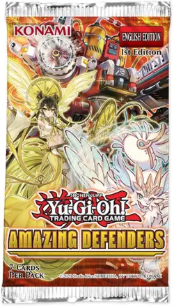 Amazing Defenders Booster Pack - 1st Edition English Sealed - YuGiOh - Image 1
