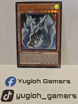 YUGIOH STARDUST SYNCHRON MP22 1ST EDITION ULTRA LIGHT PLAYED - Image 1