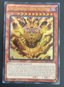 Yugioh The Legendary Exodia Incarnate LDK2-ENY01 Ultra Rare 1st Ed y1 - Image 1