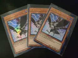 3x D.D. Crow BLCR-EN077 Ultra Rare 1st Ed YuGiOh! GENESYS Format Playset NM - Image 1
