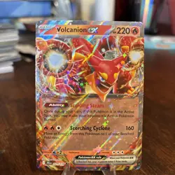 Volcanion ex 031/159 Journey Together Double Rare Holo Pokemon TCG Card NM - Image 1