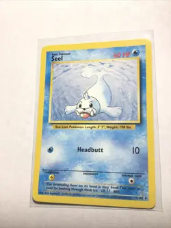 SEEL - 41/102 - Base Set - 4th Print - 1999-2000 - Pokemon Card - LP - Image 1