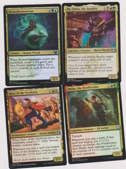 LEGENDARY HUMAN CREATURE MULTICOLOR DECK 40 CARDS N-MINT MTG MAGIC NEW E-6 - Image 1