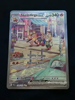 Pokemon Skeledirge EX TCG Scarlet & Violet Paldea Evolved Holo Rare Card 258/193 - Image 1