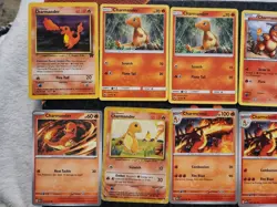 Lot Of 10 Charmander/Charmeleon Pokemon TCG Cards - Image 2