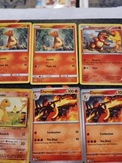 Lot Of 10 Charmander/Charmeleon Pokemon TCG Cards - Image 4