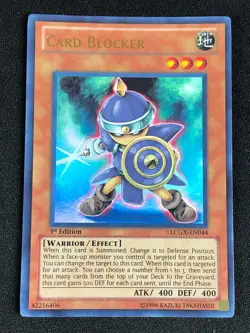 YUGIOH CARD BLOCKER LCGX-EN044 1ST ULTRA LP - Image 1
