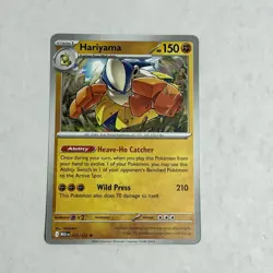 Hariyama 073/132 Non Holo Rare Mega Evolution Card Pokemon TCG NM - Image 1