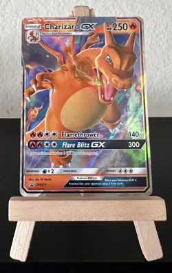 Charizard GX SM211 - NM Full Art Promo Pokemon Card NM - Image 1