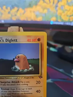 Pokemon Brock's Diglett Gym Challenge 67/132 1st Edition Common Card NM Clean! - Image 3