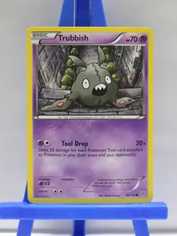 Trubbish Plasma Storm Regular Common Pokemon TCG Card 65/135 Near Mint Condition - Image 1