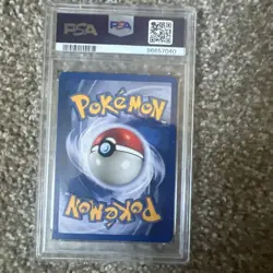Pokemon Alakazam #1/130 PSA 7 Holo Card, English, Base Set 2 - Image 2