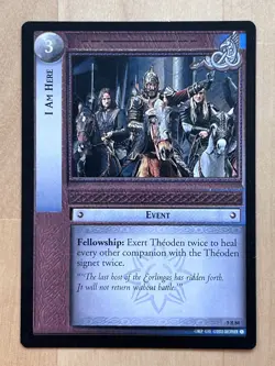 ROHAN (RARE) COLLECTION (LOTR TRADING CARD GAME, LOT OF 8 RARE/PREMIUM CARDS) - Image 3