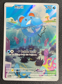 Marill 204/193 Paldea Evolved Illustration Rare Pokemon TCG Card NM - Image 1