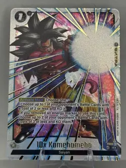 10x Kamehameha FB03-137 Alternate Art Dragon Ball Super Card SS4 - Image 3