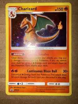 Charizard SM226 Holo Pokemon Card Sun & Moon Black Star Promo LP! - Image 1