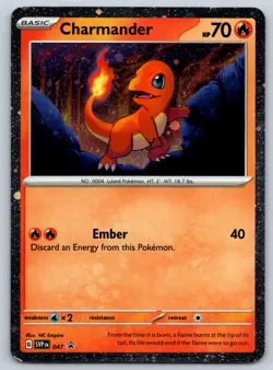 Charmander - (Cosmos Holo) Promo SV: Scarlet & Violet Promo Cards 047 NM - Image 1