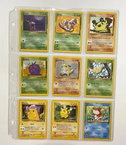 Vintage Pokemon Card Lot - 114 Cards - Image 1