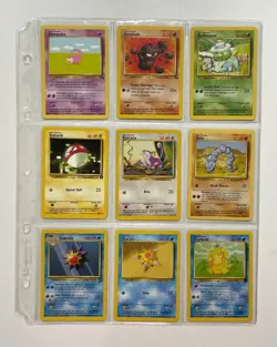 Vintage Pokemon Card Lot - 114 Cards - Image 5