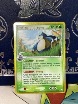 Pokemon TCG Dragon Frontiers Holo Snorlax Delta Species 10/101 - Lightly Played - Image 1