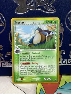 Pokemon TCG Dragon Frontiers Holo Snorlax Delta Species 10/101 - Lightly Played - Image 2