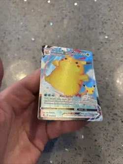 Pokemon Celebrations Surfing Pikachu VMAX Holo Ultra Rare Card 009/025 NM - Image 4
