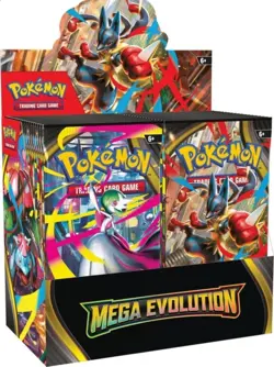 PRESALE Pokemon TCG Mega Evolution Booster Display Box (36 Packs) New & Sealed - Image 1