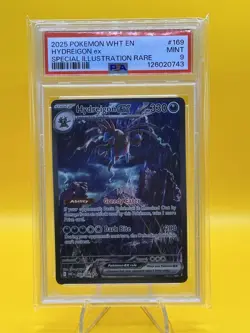 2025 POKEMON WHT EN-WHITE FLARE SPECIAL ILLUSTRATION RARE HYDREIGON EX PSA 9 - Image 1