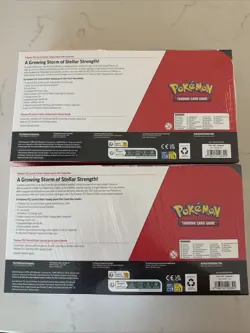 Pokemon Surging Sparks Elite Trainer Box + Booster Bundle 2 PACK COSTCO SEALED - Image 3