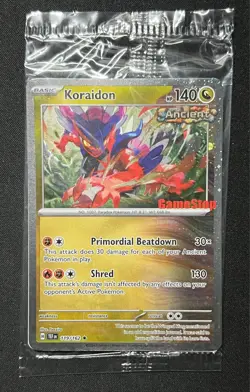 Koraidon 119/162 Gamestop Promo 2024 Pokemon Temporal Forces - Sealed - Image 1
