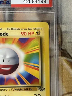1999 Pokemon Electrode Jungle 1st Edition #18 Rare English - PSA 8 NM/Mint ⚡ - Image 2