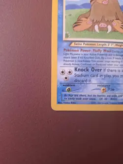 LIGHT PILOSWINE 26/105 NEO DESTINY RARE POKEMON TCG - Image 4