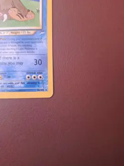 LIGHT PILOSWINE 26/105 NEO DESTINY RARE POKEMON TCG - Image 5