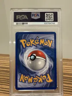 2004 POKEMON EX TEAM ROCKET RETURNS #15 DARK DRAGONITE COSMO HOLO PSA 8 SWIRL! - Image 2