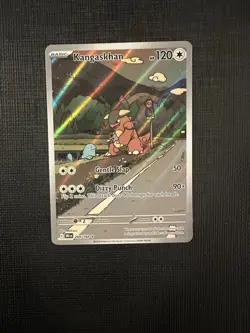 TCG Pokemon Kangaskhan 204/182 Destined Rivals Illustration Rare Holo NM/M - Image 1