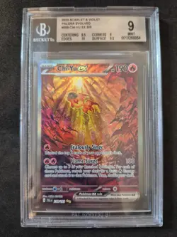 Pokemon Paldea Evolved, Chi-Yu EX, Pal 259/193, Beckett BGS 9, ENG - Image 1