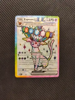 Carta Pokemon Espeon Ex SVP 175 Black Star promo Evoluzioni Prismatiche mint ita - Image 1
